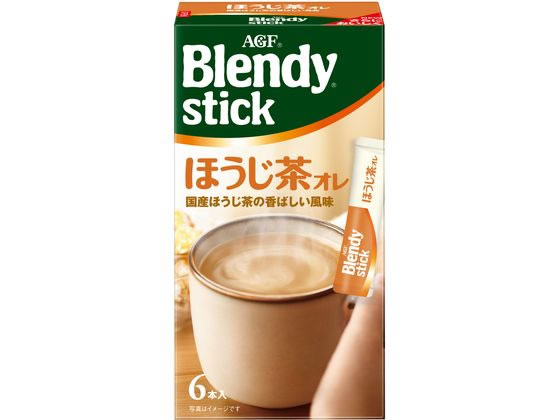 AGF ブレンディ スティック ほうじ茶オレ 6本 AGF ブレンディ スティック ほうじ茶オレ 6本