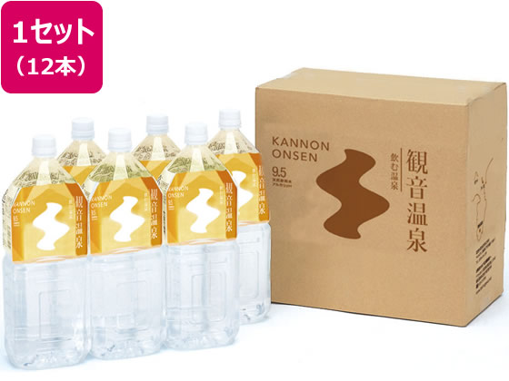 観音温泉 飲む温泉 観音温泉 2リットル×12 観音温泉 飲む温泉 観音温泉 2リットル×12