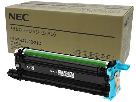 NEC ドラムカートリッジ シアン PR-L7700C-31C NEC ドラムカートリッジ シアン PR-L7700C-31C