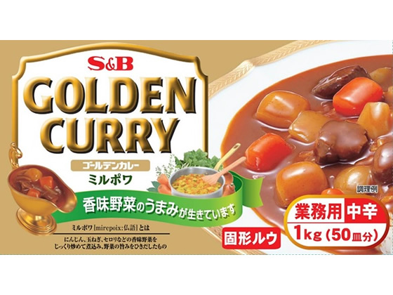 エスビー食品 業務用 ゴールデンカレー 1kg エスビー食品 業務用 ゴールデンカレー 1kg