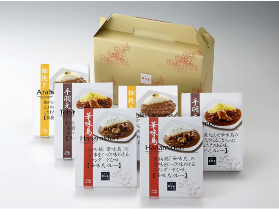 トリゼンフーズ 博多華味鳥 カレーセット(6食入) トリゼンフーズ 博多華味鳥 カレーセット(6食入)