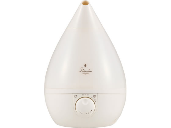 加湿器 TEZ D アピックス SHIZUKU original 超音波式アロマ加湿器 ホワイト ASZ-3326