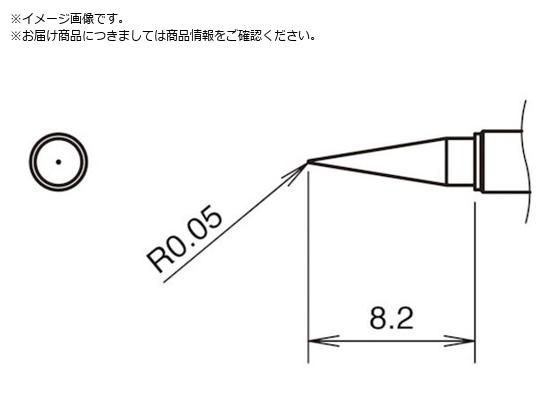 白光 こて先IS型 400°C T38-02IS 白光 こて先IS型 400°C T38-02IS