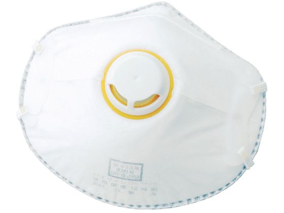 TRUSCO 排気弁付防じんマスク DS2 10枚入 T37A-DS2A TRUSCO 排気弁付防じんマスク DS2 10枚入 T37A-DS2A
