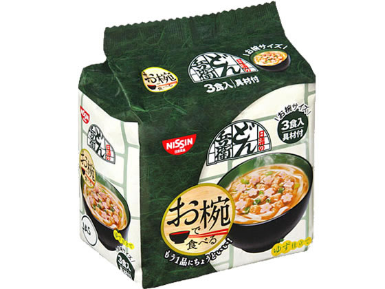 日清食品 お椀で食べるどん兵衛3食 日清食品 お椀で食べるどん兵衛3食