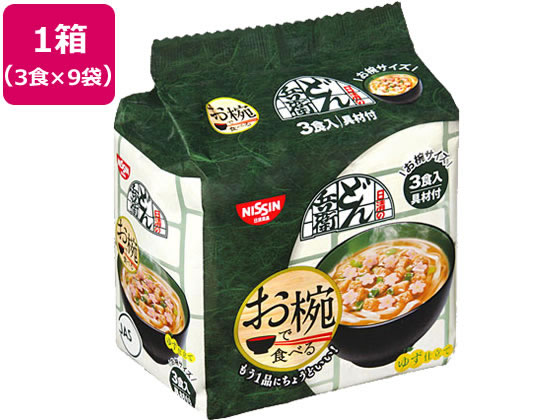 日清食品 お椀で食べるどん兵衛3食×9袋 日清食品 お椀で食べるどん兵衛3食×9袋