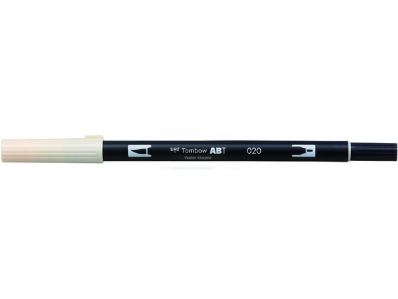 トンボ鉛筆 デュアルブラッシュペン ABT Peach AB-T020