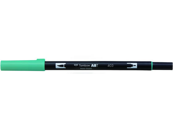 トンボ鉛筆 デュアルブラッシュペン ABT Bright Blue AB-T403 トンボ鉛筆 デュアルブラッシュペン ABT Bright Blue AB-T403