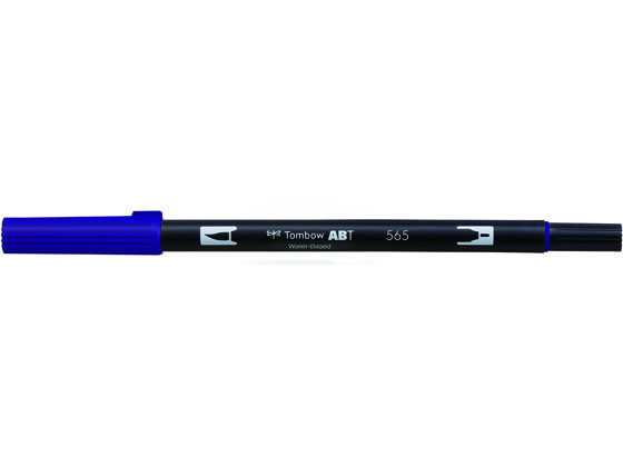 トンボ鉛筆 デュアルブラッシュペン ABT Deep Blue AB-T565 トンボ鉛筆 デュアルブラッシュペン ABT Deep Blue AB-T565