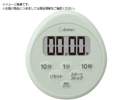 dretec 時計付防水タイマー グリーン T-611GN dretec 時計付防水タイマー グリーン T-611GN