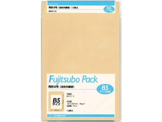 マルアイ 藤壺クラフトパック 角4 85g／? 13枚 PK-4