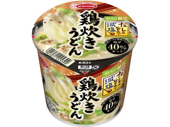エースコック だしの旨みで減塩 鶏炊きうどん エースコック だしの旨みで減塩 鶏炊きうどん
