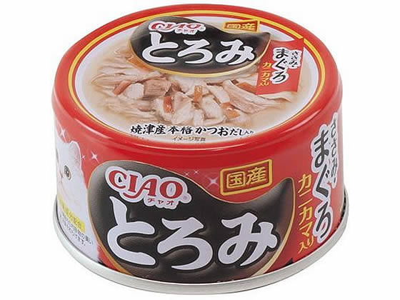 いなば CIAO とろみ ささみ・まぐろ カニカマ入り 80g A-43 いなば CIAO とろみ ささみ・まぐろ カニカマ入り 80g A-43