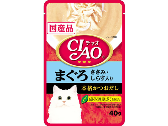 いなば CIAOパウチ まぐろ ささみ・しらす入り IC-202 いなば CIAOパウチ まぐろ ささみ・しらす入り IC-202