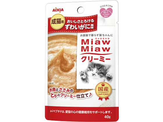 アイシア MiawMiawクリーミーずわいがに風味 40g