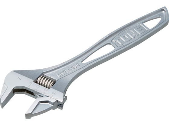 TONE ハイパーウォームモンキレンチ 目盛付 全長100mm MWR-100 TONE ハイパーウォームモンキレンチ 目盛付 全長100mm MWR-100