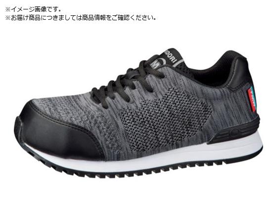 ミドリ安全 女性用先芯入ニットタイプスニーカー MWJ-710 ブラック ミドリ安全 女性用先芯入ニットタイプスニーカー MWJ-710 ブラック