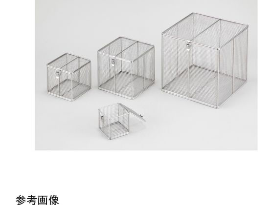 アズワン フタ付バスケット 150×150×150mm 4-4980-02 アズワン フタ付バスケット 150×150×150mm 4-4980-02