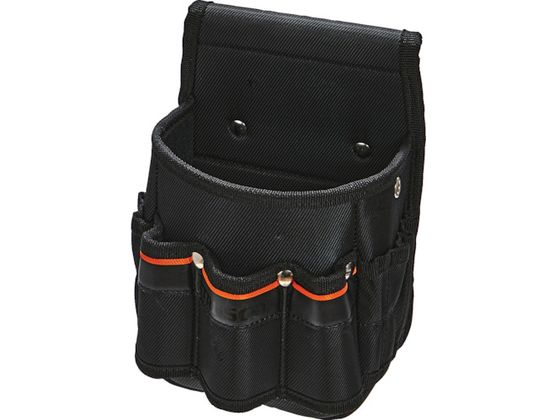 TRUSCO 腰袋2段 ペンチケース付 ブラック TC41-A TRUSCO 腰袋2段 ペンチケース付 ブラック TC41-A