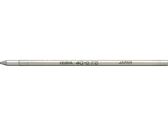 ゼブラ 油性ボールペン替芯4C-0.7芯 黒 BR-8A-4C-BK
