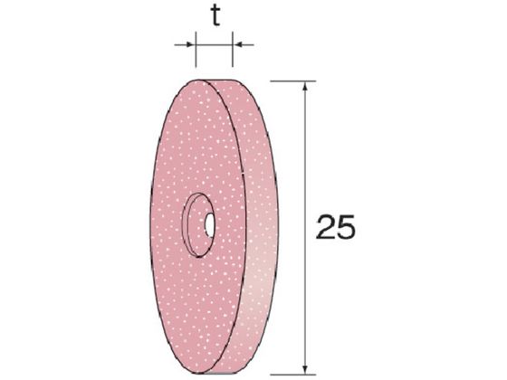 Minimo PA砥石ホイール #120 10個入 外径25mm 幅4.8mm NA1543 Minimo PA砥石ホイール #120 10個入 外径25mm 幅4.8mm NA1543