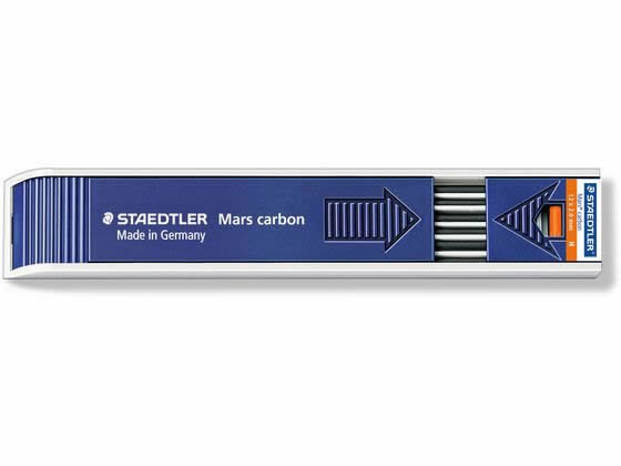ステッドラー マルス カーボン 2mm H 12本 200-H