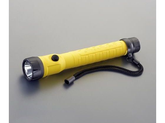 エスコ フラッシュライト LED 防爆構造 充電式 黄 EA758SD-9AA エスコ フラッシュライト LED 防爆構造 充電式 黄 EA758SD-9AA