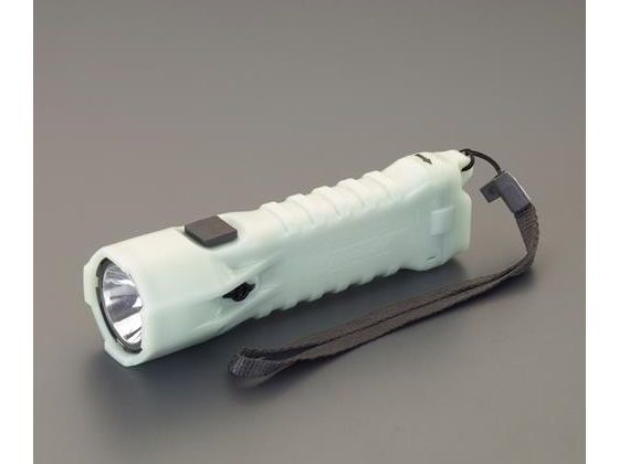 エスコ フラッシュライト LED 防爆構造 単3×3本 蓄光 EA758WE-43 エスコ フラッシュライト LED 防爆構造 単3×3本 蓄光 EA758WE-43
