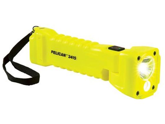 エスコ フラッシュライト LED 防爆構造 単3×3本 黄 EA758WG-11 エスコ フラッシュライト LED 防爆構造 単3×3本 黄 EA758WG-11