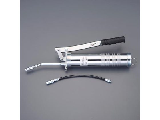 エスコ グリースポンプ フレキシブルホース付 400 600ml EA991CR-300 エスコ グリースポンプ フレキシブルホース付 400 600ml EA991CR-300
