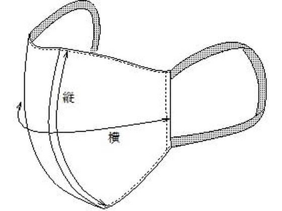 �i�K�C���[�x�� �}�X�N(2���g)M �z�}�X�N 25-2810-00 HOS-5515(M)