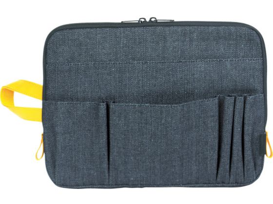 TRUSCO デニムタブレットケース スタンダード ブラック TDC-P201 TRUSCO デニムタブレットケース スタンダード ブラック TDC-P201