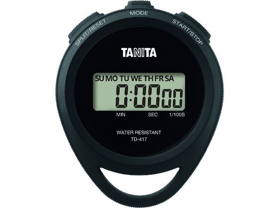 TANITA ストップウオッチ TD417BK TD-417-BK TANITA ストップウオッチ TD417BK TD-417-BK