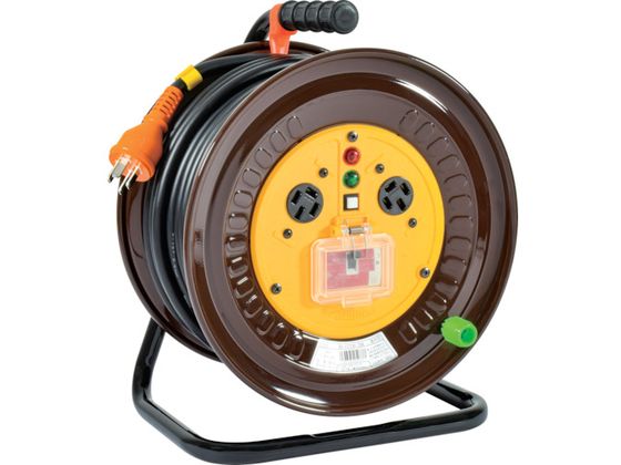 NICHIDO 電工ドラム 三相200V 過負荷漏電保護兼用ブレーカ付 30m ND-EC330-20A NICHIDO 電工ドラム 三相200V 過負荷漏電保護兼用ブレーカ付 30m ND-EC330-20A