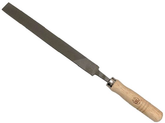ツボサン 平 200mm 荒目 木柄付 BP入り TE-1 ツボサン 平 200mm 荒目 木柄付 BP入り TE-1