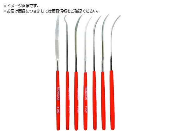 ツボサン ダイヤモンドヤスリ 片コテ7種セット #200 TDST20J ツボサン ダイヤモンドヤスリ 片コテ7種セット #200 TDST20J