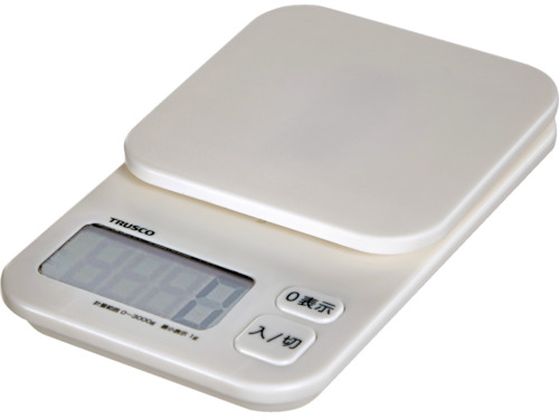 TRUSCO デジタルスケール3kg 最小表示1g TDS-3K-1G TRUSCO デジタルスケール3kg 最小表示1g TDS-3K-1G