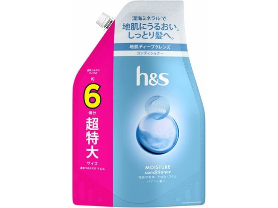 P & G h & s モイスチャーコンディショナー詰替え 超特大 1.9kg P & G h & s モイスチャーコンディショナー詰替え 超特大 1.9kg