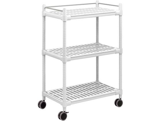 ナビス コンフォートシェルフ ホワイト 920×575×1400mm 3-6494-07 ナビス コンフォートシェルフ ホワイト 920×575×1400mm 3-6494-07