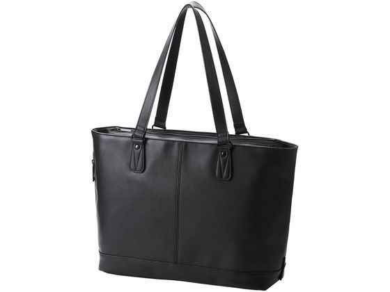 エレコム トートバッグ 肩掛け 15L ワイド ブラック BM-TBSLH02BK エレコム トートバッグ 肩掛け 15L ワイド ブラック BM-TBSLH02BK