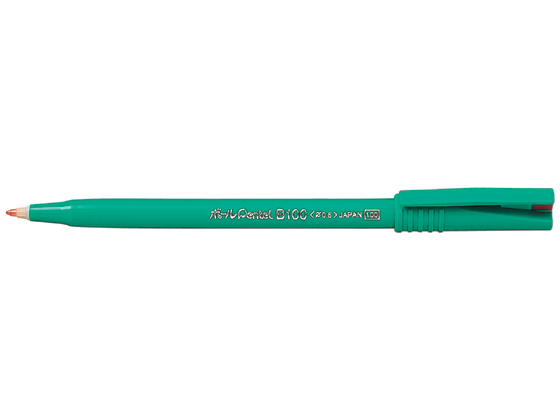 ぺんてる ボールPentel 0.6mm 赤 B100-BD
