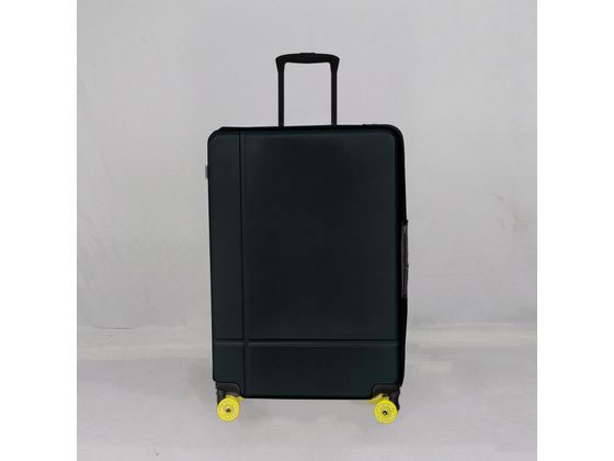 一六八 カラーフット拡張キャリーケース ブラック Lサイズ UT103-2 BKL