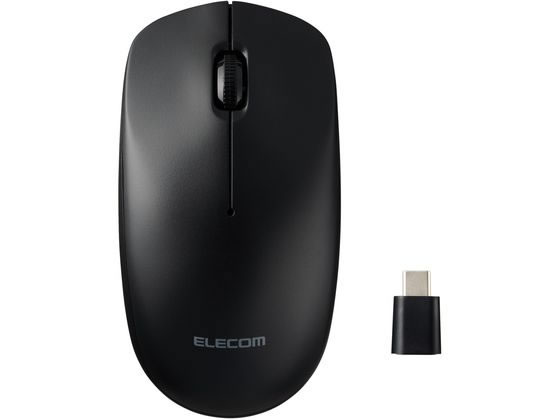 エレコム 無線マウス Type-C接続 シンプル ブラック M-LE10DRCBK エレコム 無線マウス Type-C接続 シンプル ブラック M-LE10DRCBK