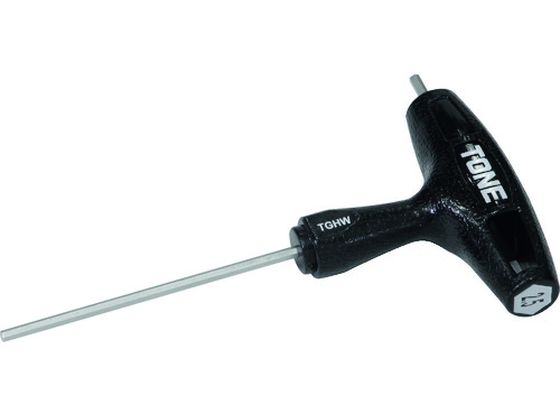 TONE 六角棒レンチ T形 グリップヘキサゴンレンチ 対辺寸法2.5mm 全長128mm TGHW-2.5 TONE 六角棒レンチ T形 グリップヘキサゴンレンチ 対辺寸法2.5mm 全長128mm TGHW-2.5