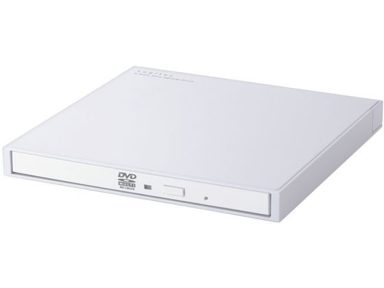 ロジテック 外付DVDドライブ 書込再生 ホワイト LDR-PXA8CU2LWH ロジテック 外付DVDドライブ 書込再生 ホワイト LDR-PXA8CU2LWH