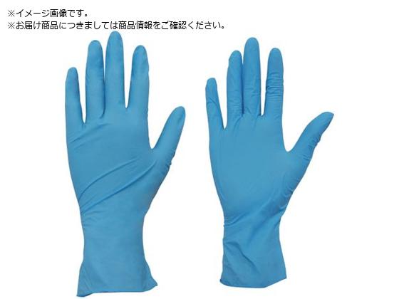 TRUSCO 使い捨てニトリル極薄手袋 粉無L ブルー 100枚入 TRUSCO 使い捨てニトリル極薄手袋 粉無L ブルー 100枚入