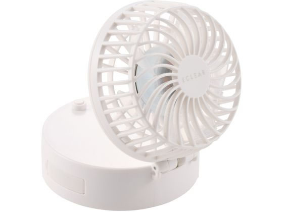 エレコム 携帯 扇風機 2way 卓上 首掛け ホワイト FAN-U251WH エレコム 携帯 扇風機 2way 卓上 首掛け ホワイト FAN-U251WH
