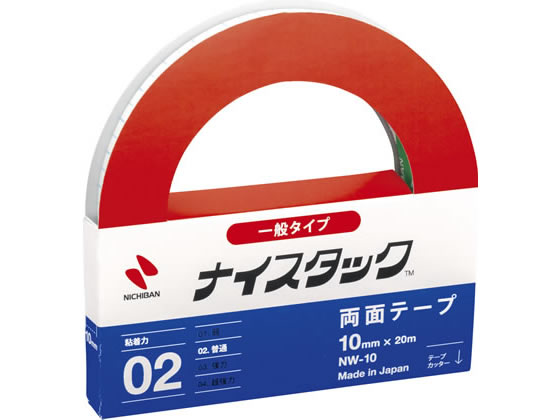 ニチバン 再生紙両面テープ ナイスタック レギュラーサイズ NW-10