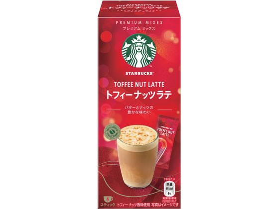 ネスレ スターバックス プレミアム ミックス トフィー ナッツ ラテ 4本