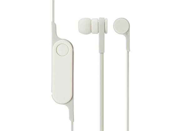 エレコム Bluetoothワイヤレスイヤホン bund ストーンホワイト エレコム Bluetoothワイヤレスイヤホン bund ストーンホワイト